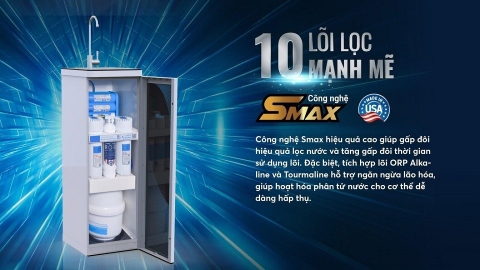 Máy lọc nước Karofi KAQ-O07 10 lõi