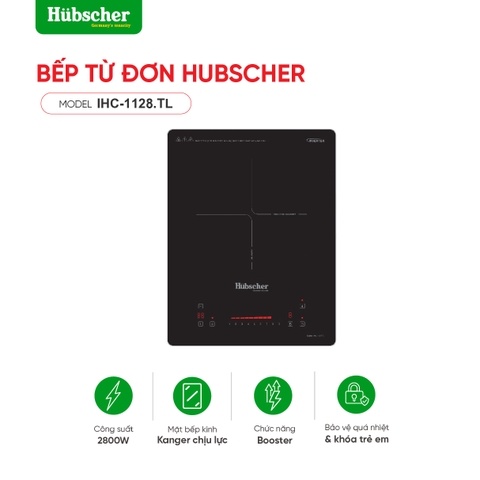 Bếp từ đơn Hubscher model: IHC-1128.TL