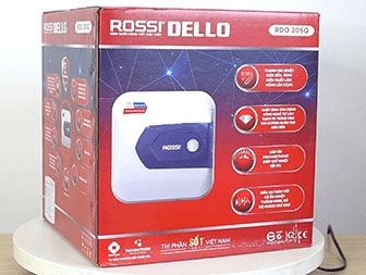 Bình nóng lạnh Rossi Dello RDO-15SQ 15 lít vuông