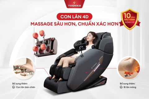 Ghế massage 4D Toshiko T86 Pro