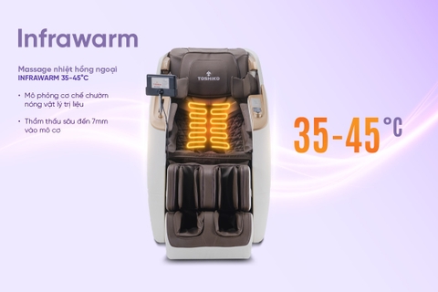Ghế massage T93 4D Toshiko