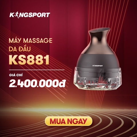 MÁY MASSAGE DA ĐẦU KINGSPORT KS881