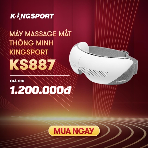 MÁY MASSAGE MẮT THÔNG MINH KINGSPORT KS887