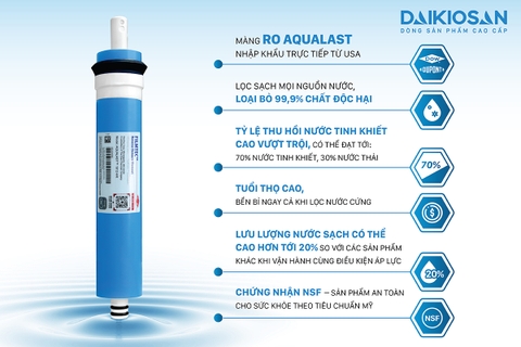 Máy lọc nước phong thủy Daikiosan DSW-43010I - Hàng chính hãng