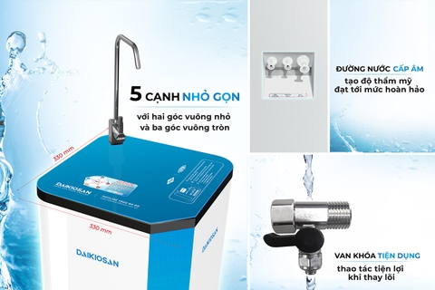 Máy lọc nước phong thủy Daikiosan DSW-43010I - Hàng chính hãng