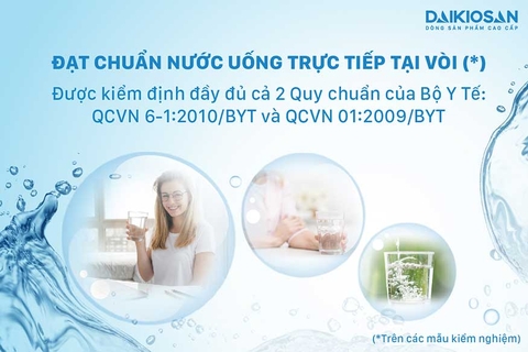 Máy lọc nước RO Daikiosan DSW-32009I