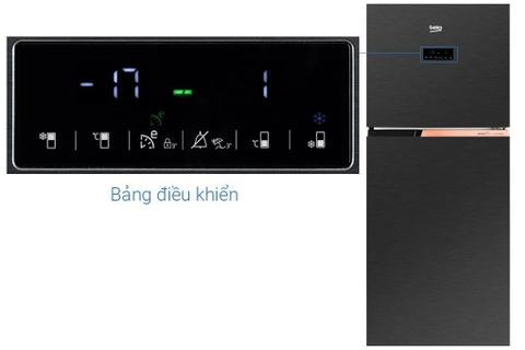 Tủ lạnh Beko Inverter 340 lít RDNT371E50VZDHFSU