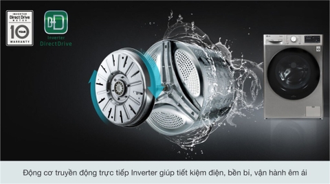 Máy giặt LG AI DD Inverter 10 kg FV1410S4P
