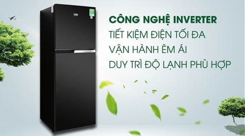 Tủ lạnh Beko Inverter 230 lít RDNT251I50VWB