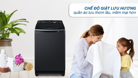 Máy giặt AQUA Inverter 12kg AQW-DR120HT BK