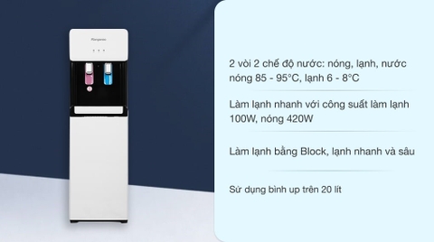 Cây nước nóng lạnh hút bình Kangaroo KG47A3