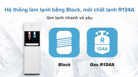 Cây nước nóng lạnh hút bình Kangaroo KG47A3
