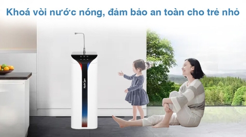 Máy lọc nước Kangaroo Hydrogen Slim nóng lạnh KG10A6S
