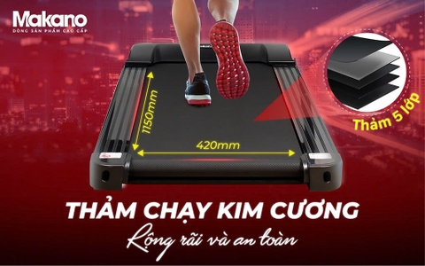 Máy chạy bộ Makano DVCB-00002