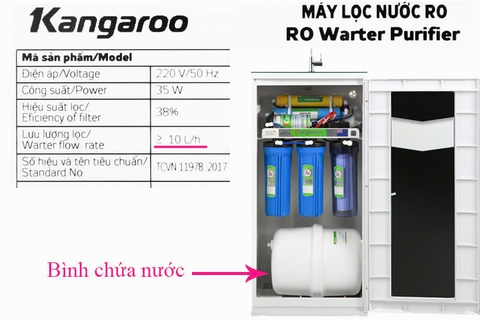 Máy lọc nước Kangaroo KG08G5VTU