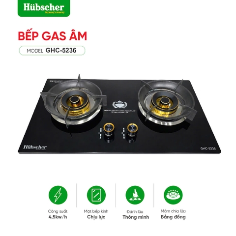 Bếp gas âm GHC-5236