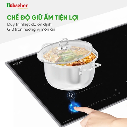 Bếp từ đôi Hubscher model: IHC-6261