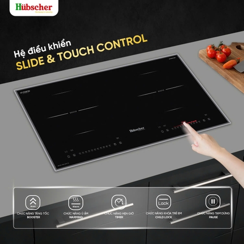 Bếp từ đôi Hubscher model: IHC-6261