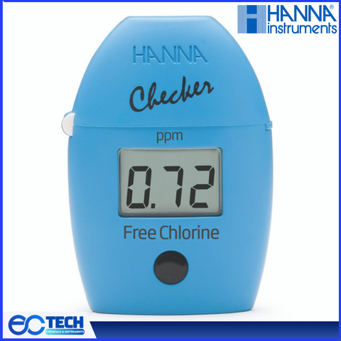 Máy đo Clo dư trong nước cầm tay Thang thấp HI701