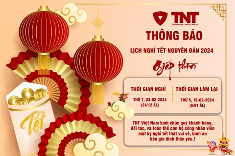 THÔNG BÁO NGHỈ TẾT ÂM LỊCH 2024