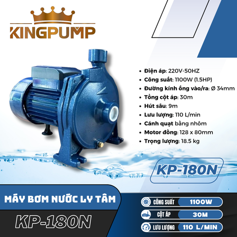 MÁY BƠM LY TÂM KINGPUMP KP-180N