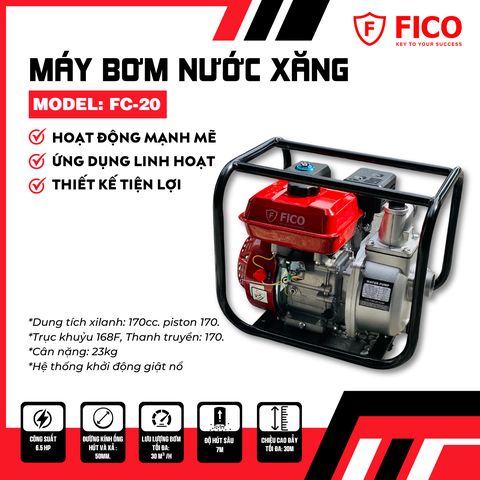 Máy bơm nước xăng FC-20