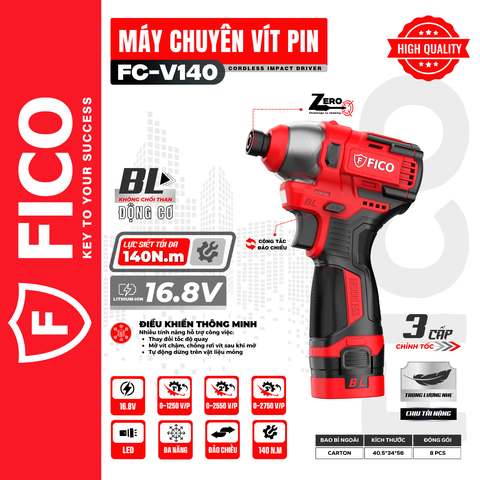 MÁY CHUYÊN VÍT PIN FICO FC-V140