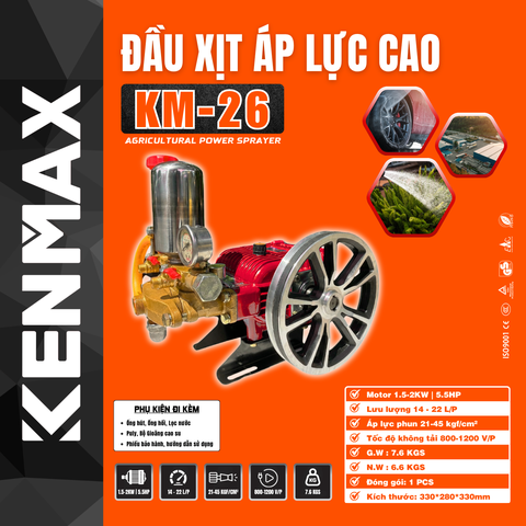 Đầu xịt cao áp KENMAX | KM-26