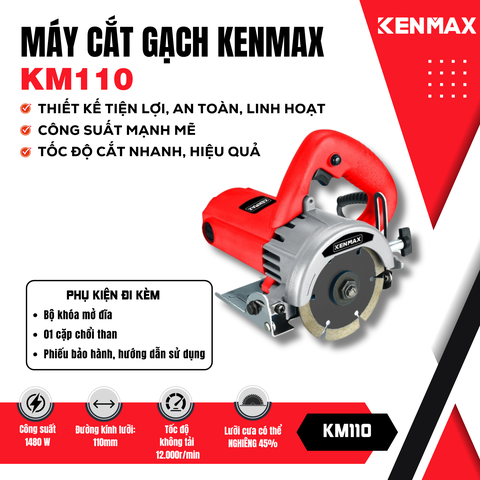 Máy cắt gạch KENMAX | KM110