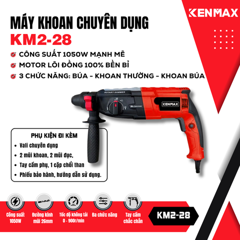 Máy khoan chuyên dụng KENMAX | KM2-28