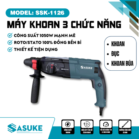 Máy khoan 3 chức năng SSK-1126