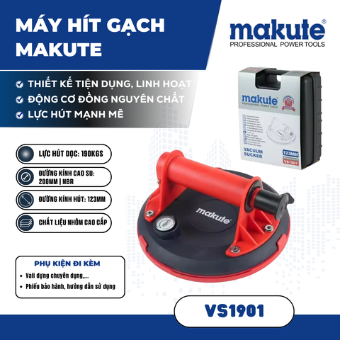 Máy hít gạch MAKUTE VS1901