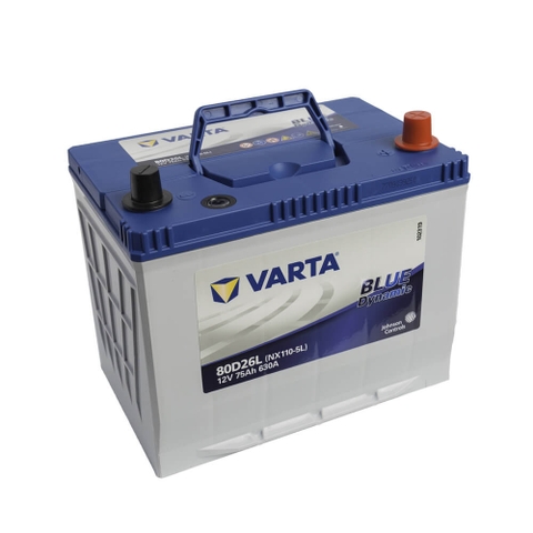 Ắc quy Varta 12V 75AH 80D26L (NX110-5L)