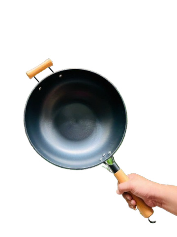 CHẢO ĐEN YT-T34 -CÁN GỖ