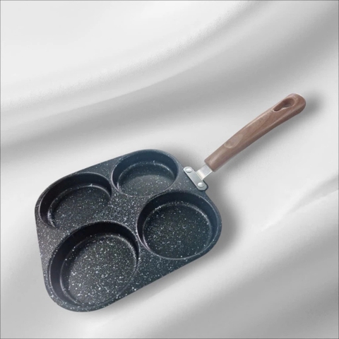 CHẢO INOX TRÁNG ĐÁ 4 NGĂN