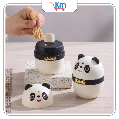 Hộp Đựng Tăm Lọ Đựng Tăm Thông Minh Có Nút Bấm Tự Động Tiện Lợi