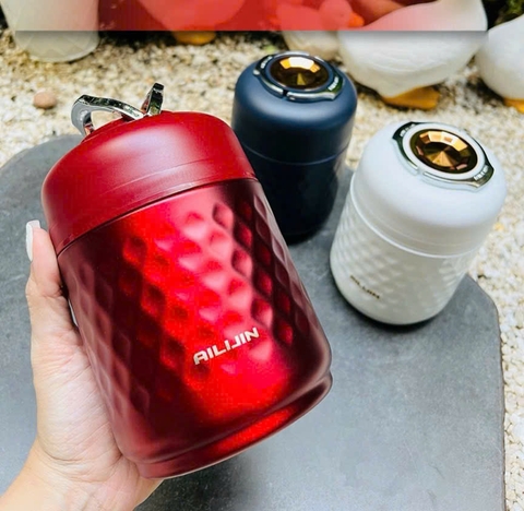 Ủ cháo giữ nhiệt làm từ thép không gỉ AILIJIN.