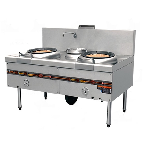 Bếp Á 2 Họng Bầu Đất