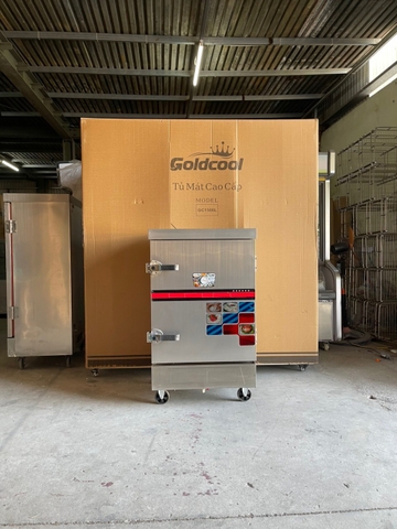 Tủ Nấu Cơm Công Nghiệp 12 Khay Điện