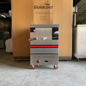 Tủ Nấu Cơm Công Nghiệp 6 Khay Ga