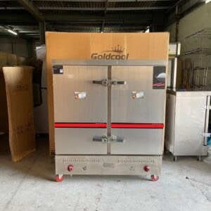 Tủ Nấu Cơm Công Nghiệp 24 Khay Ga