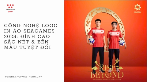 Công nghệ Logo in áo Seagames 2025: Đỉnh cao Sắc nét & Bền màu tuyệt đối