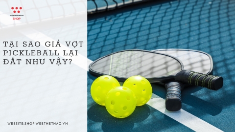 Tại sao giá vợt Pickleball lại đắt như vậy?