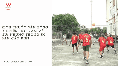 Kích thước sân bóng chuyền hơi nam và nữ: Những thông số bạn cần biết