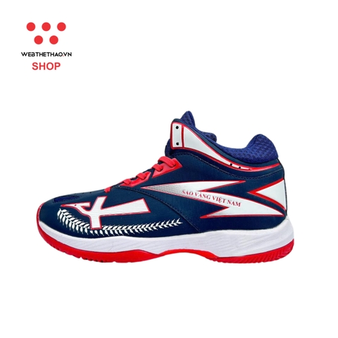 Giày bóng chuyền Sao Vàng 301 Plus "Than Đỏ" SV301P-07 - Hàng Chính Hãng