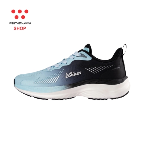 Giày chạy bộ Nam Nữ Zocker Ultra Light "Light Moon / Black" KOJI00000462 - Hàng Chính Hãng