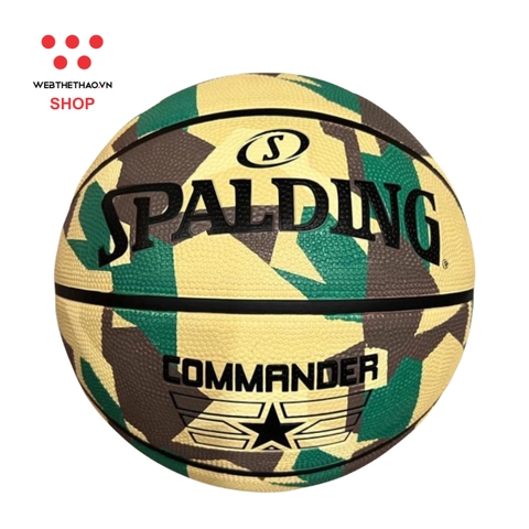 Bóng rổ Spalding Commander – Indoor/Outdoor Size 7 84-589z - Hàng Chính Hãng