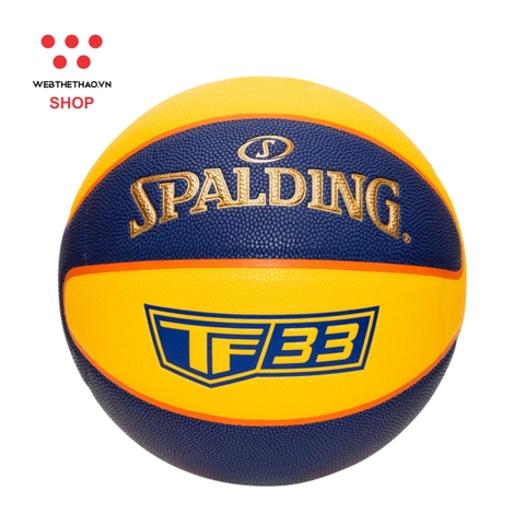 Bóng rổ Spalding TF33 Gold – Indoor/Outdoor Size 6 84-532z - Hàng Chính Hãng