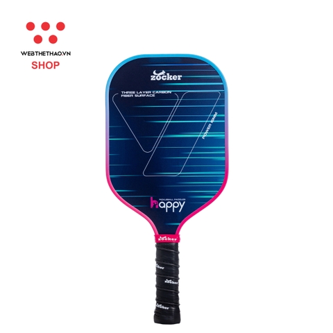 Vợt Pickleball Zocker Happy HP01 Standard "Gradient" HP01-03 - Hàng Chính Hãng