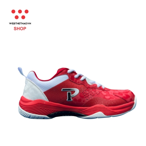 Giày Cầu Lông / Bóng Chuyền Động Lực Promax "Red/White" PR-241023-09 - Hàng Chính Hãng